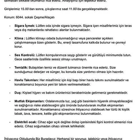 아파트 Olea Alacati Tas Konak 1+0 B3